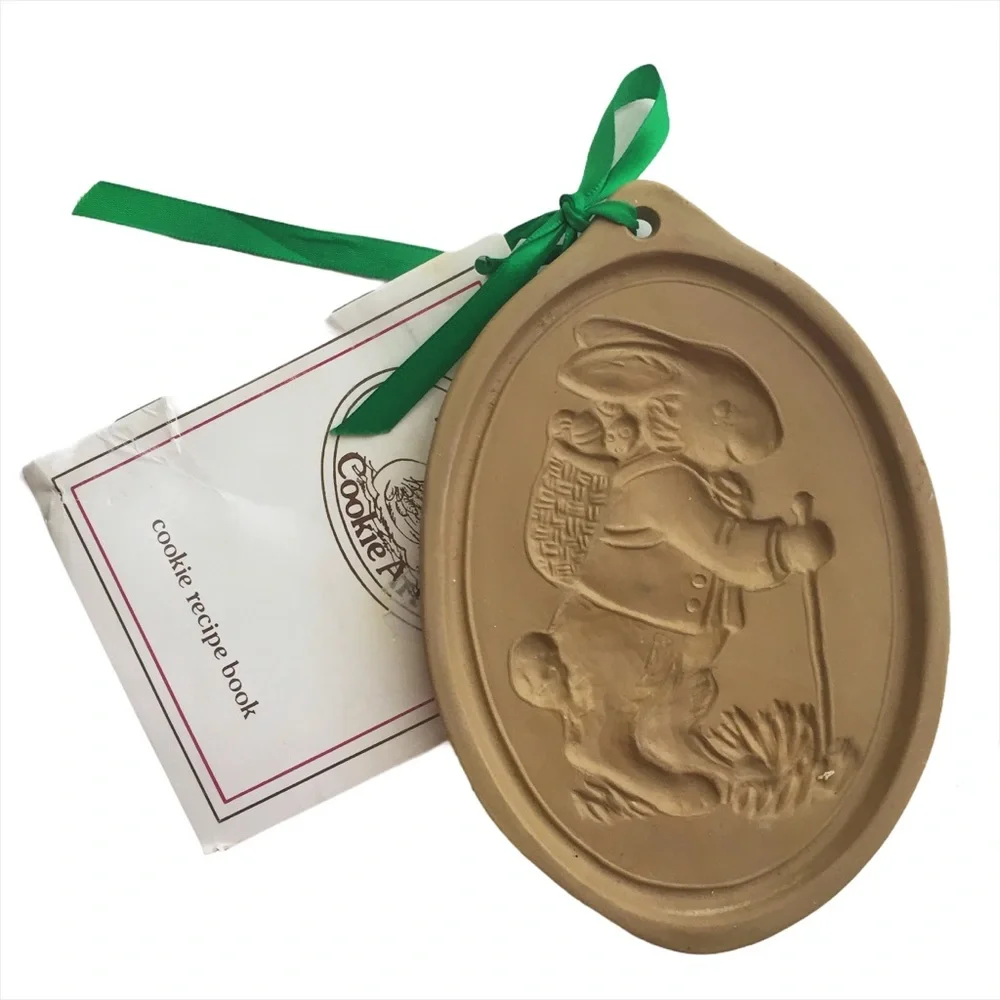 BROWN BAG 1984 Easter Bunny Cookie Mold & …